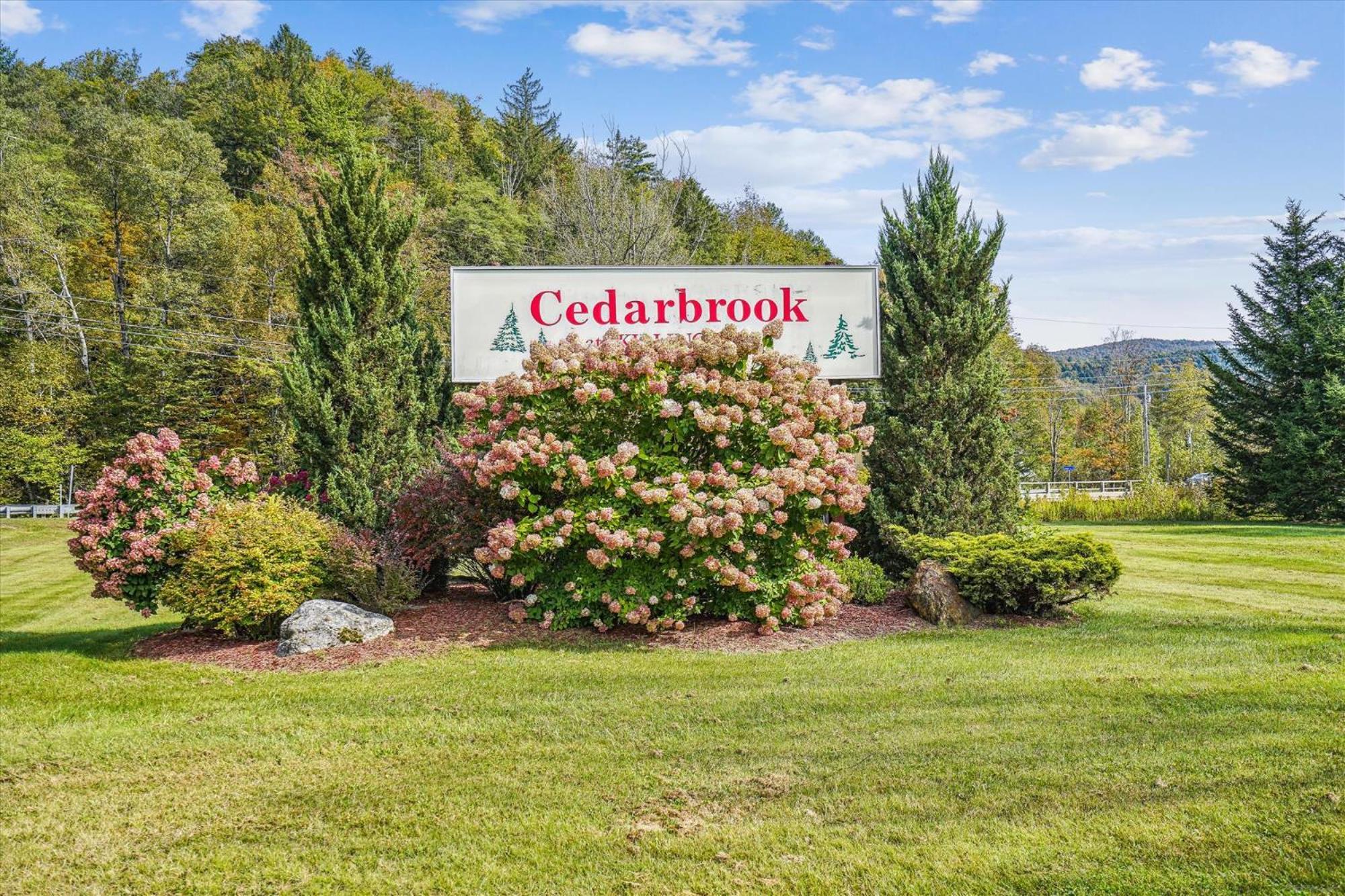 Cedarbrook Queen Suite 203 Killington Exteriör bild